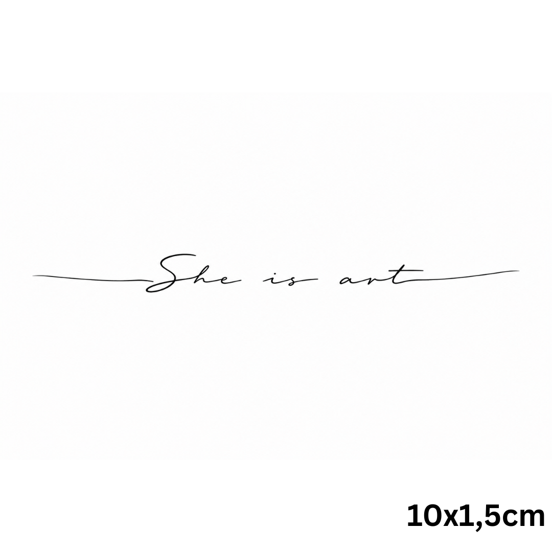 She is Art - Fineline !VORVERKAUF VERSAND BEGINNT AB 24.06.2026!