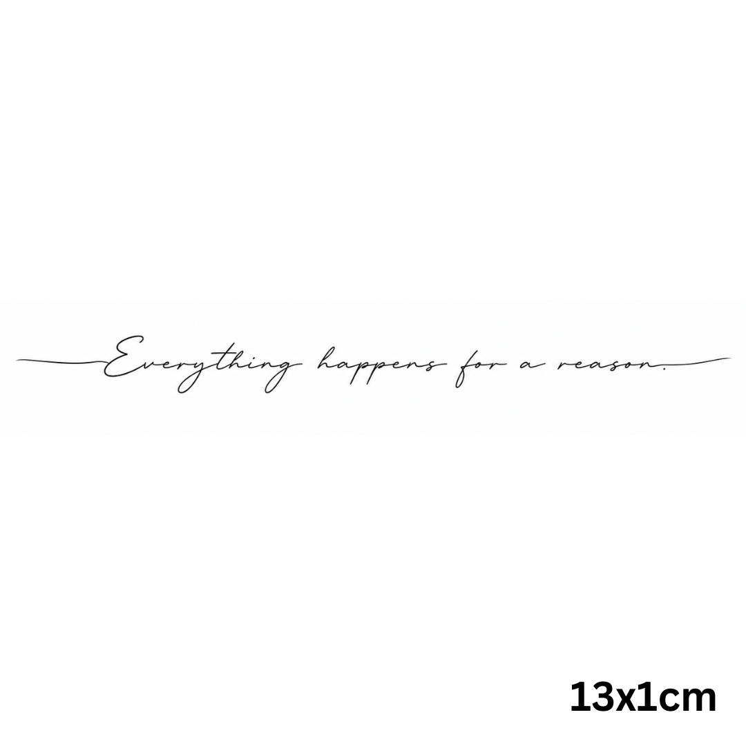 everything happens for a reason. - Fineline !VORVERKAUF VERSAND BEGINNT AB 24.06.2026!