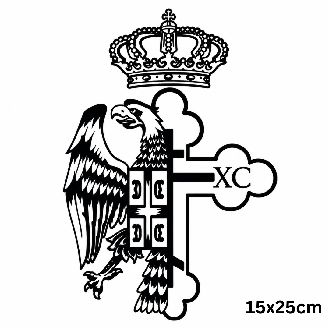 Serbischer Adler x Kreuz !VORVERKAUF VERSAND BEGINNT AB 24.06.2026!