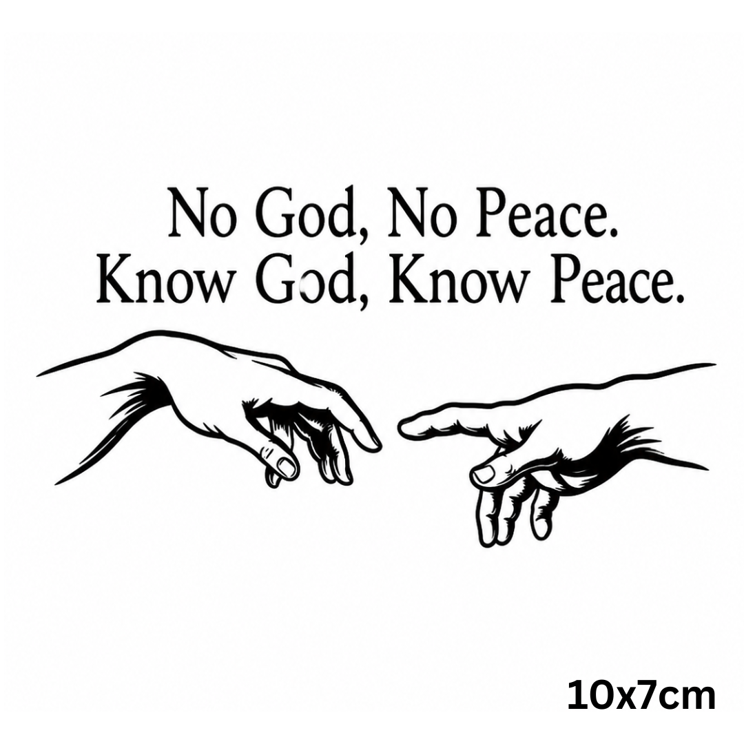 No God, No peace !VORVERKAUF VERSAND BEGINNT AB 24.06.2026!