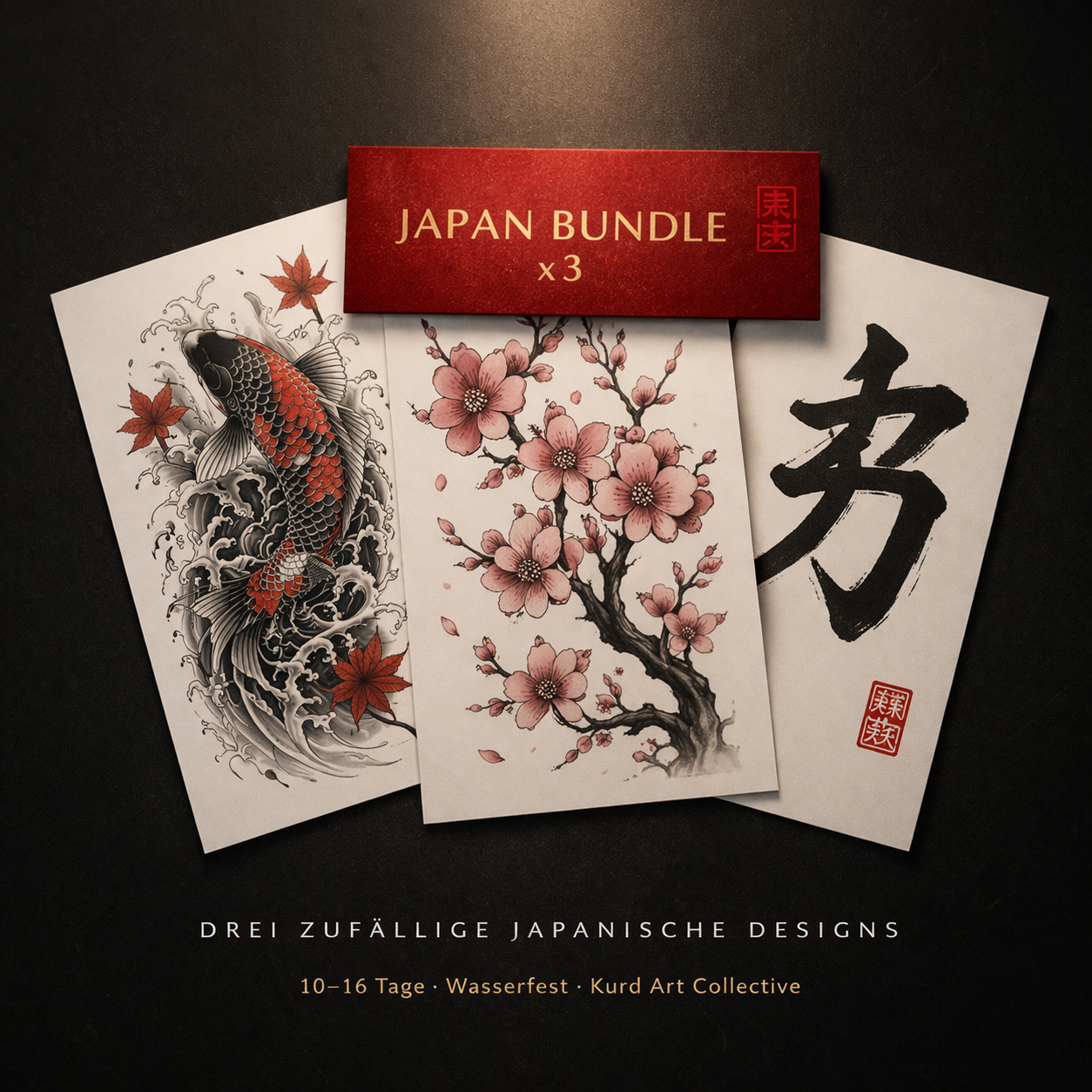Japan Mystery Bundle — 3 Random Designs