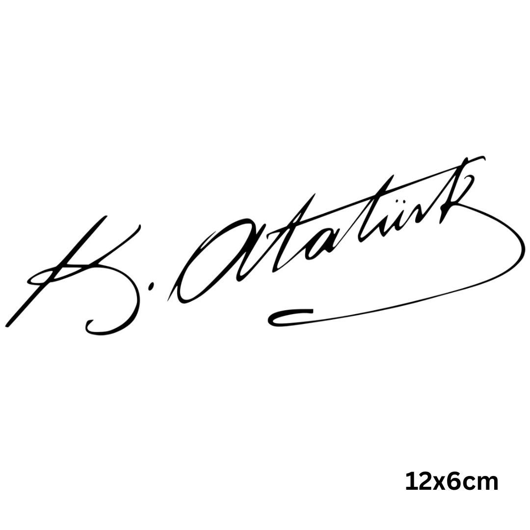 K. Atatürk sign