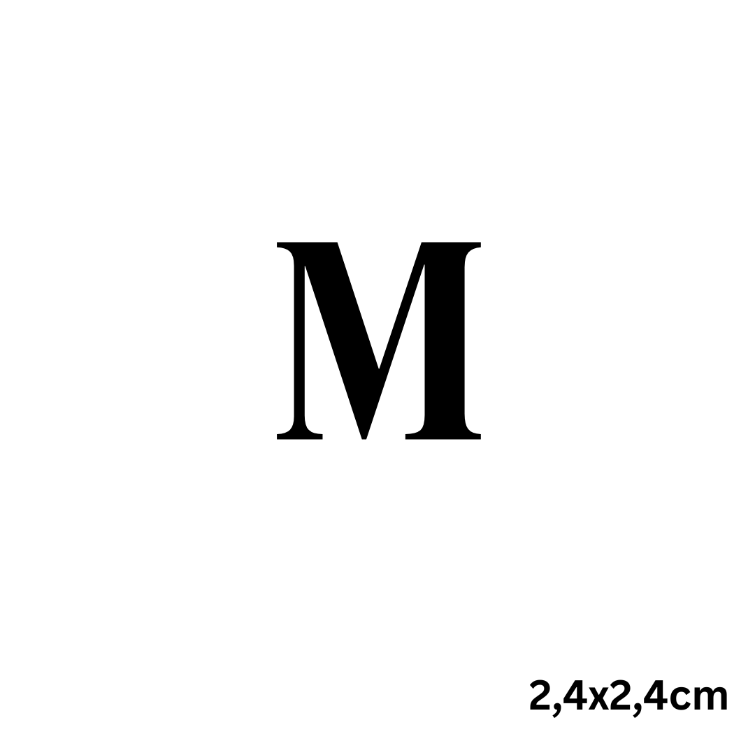Roman numeral: M