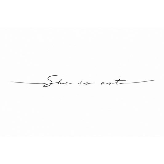 She is Art - Fineline !VORVERKAUF VERSAND BEGINNT AB 24.06.2026!