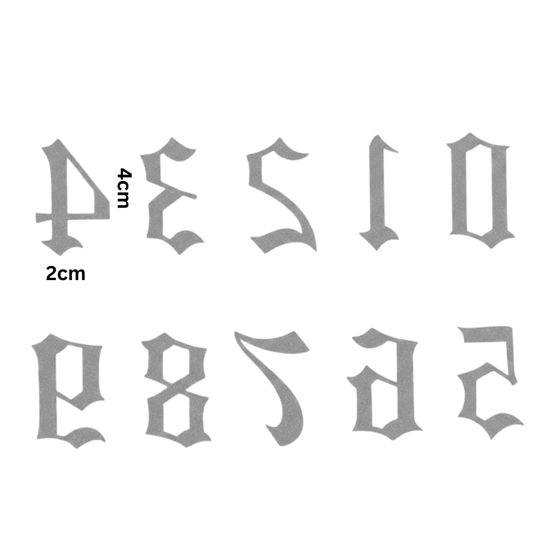 Tattoo Nummern