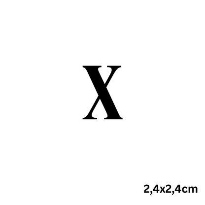 Roman numeral: X