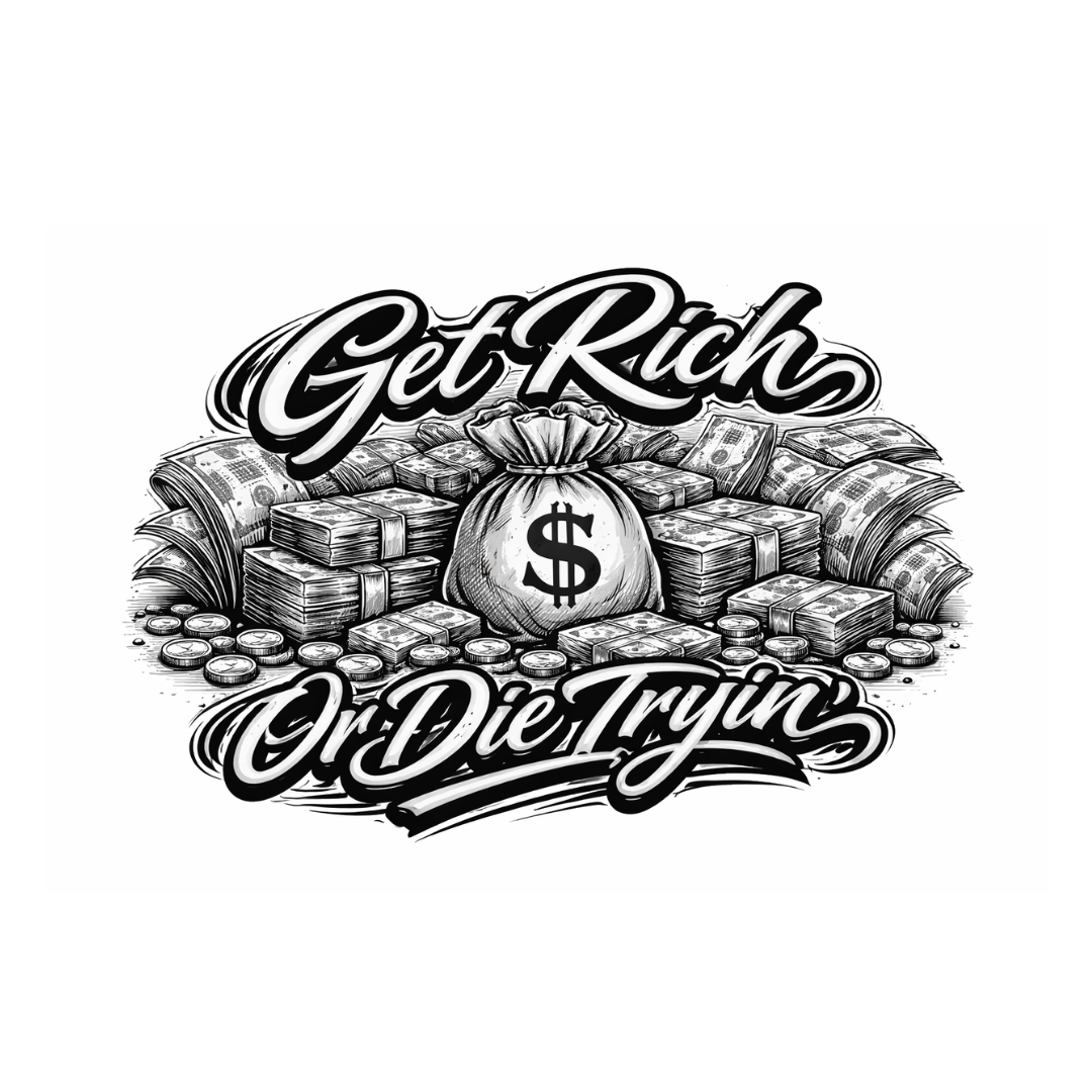 Get Rich Or Die Tryin half Sleeve