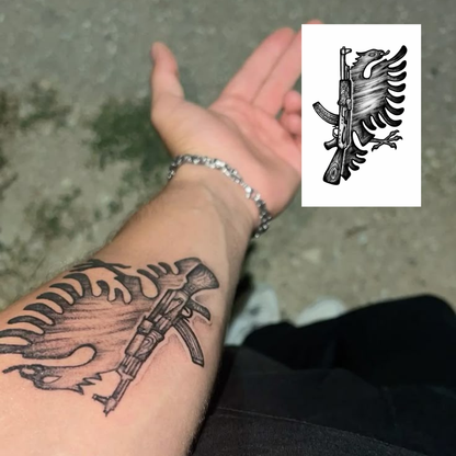 Armed eagle