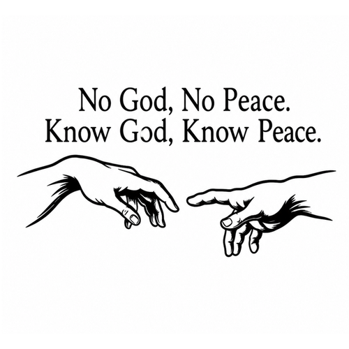 No God, No peace !VORVERKAUF VERSAND BEGINNT AB 24.06.2026!