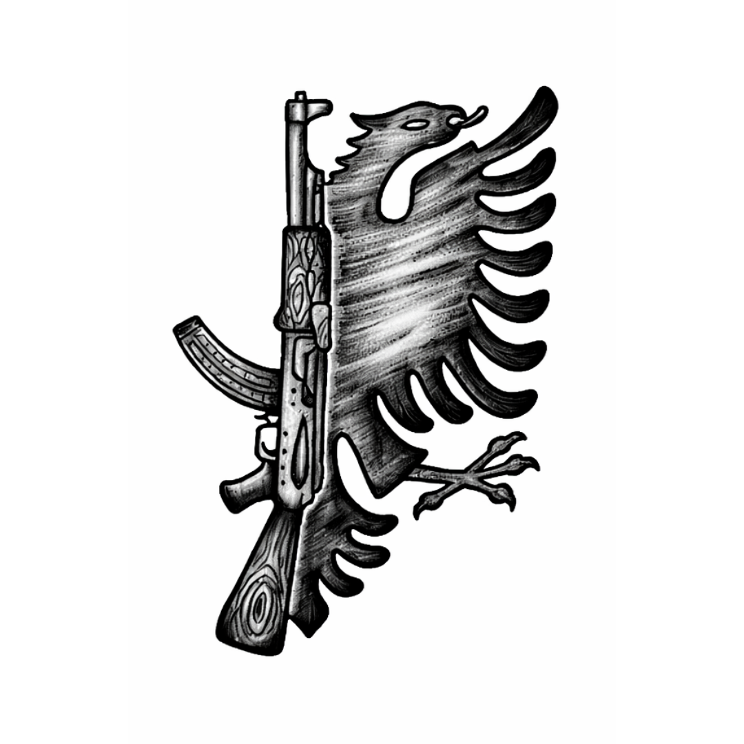 Armed eagle
