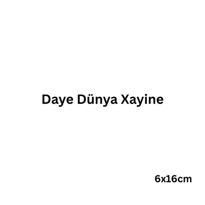 Daye Dünya Xayine - Herren