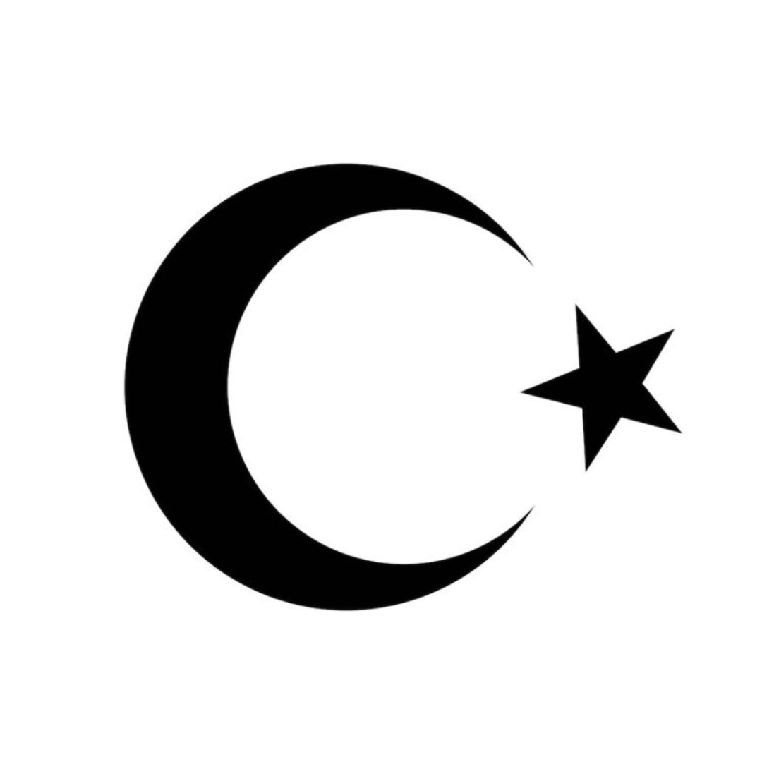 Türkischer Mond + Stern !VORVERKAUF VERSAND BEGINNT AB 24.06.2026!